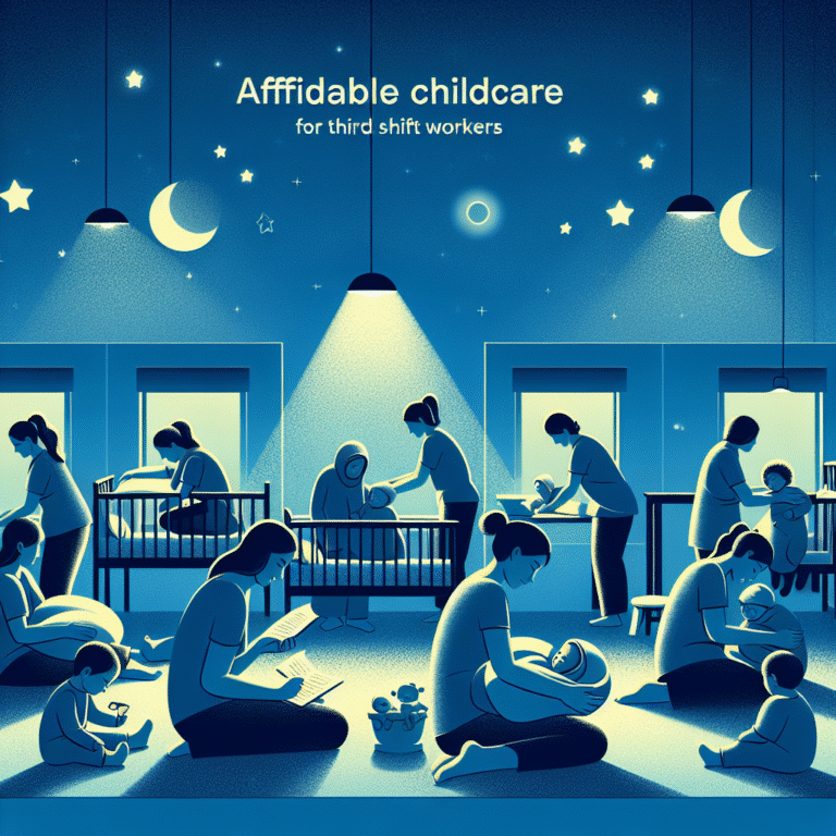 Finding affordable childcare for third shift workers