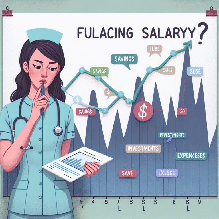 Building a financial plan around fluctuating nurse salaries