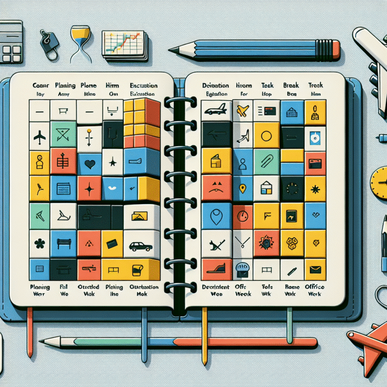 Time-blocking strategies for inconsistent work weeks