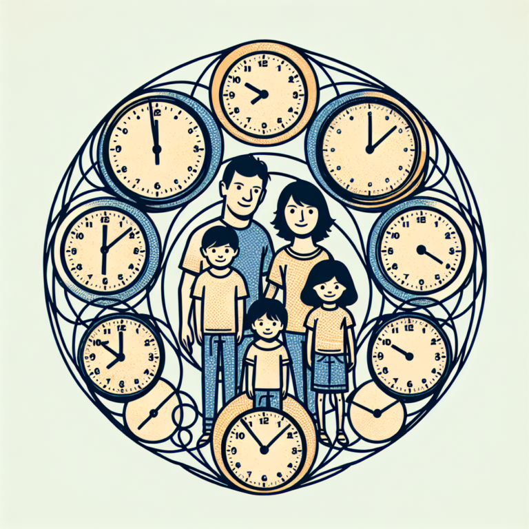 Establishing flexible family routines for varying schedules